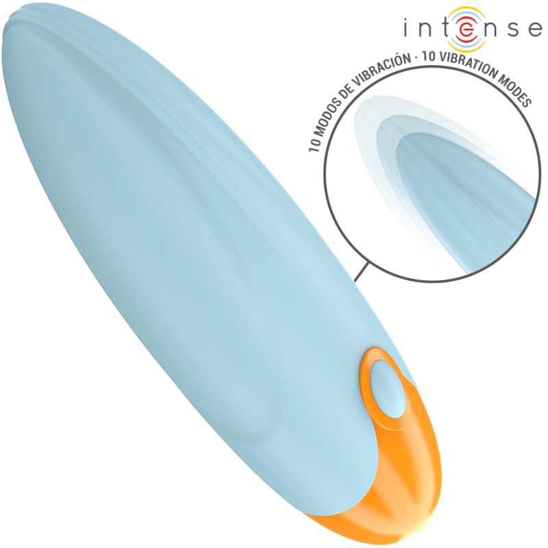 Intense - Mike Bullet Vibrant 10 Vibrations Bleu